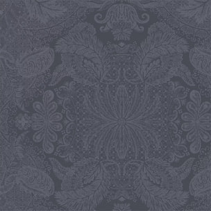 Serviette pur coton motif jacquard gris Mille isaphire zinc