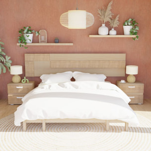 Cabecero Ataneq Tex Leds Tofe - Textil