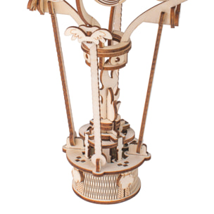 Puzzle 3D in legno. Mongolfiera. 93 pezzi.