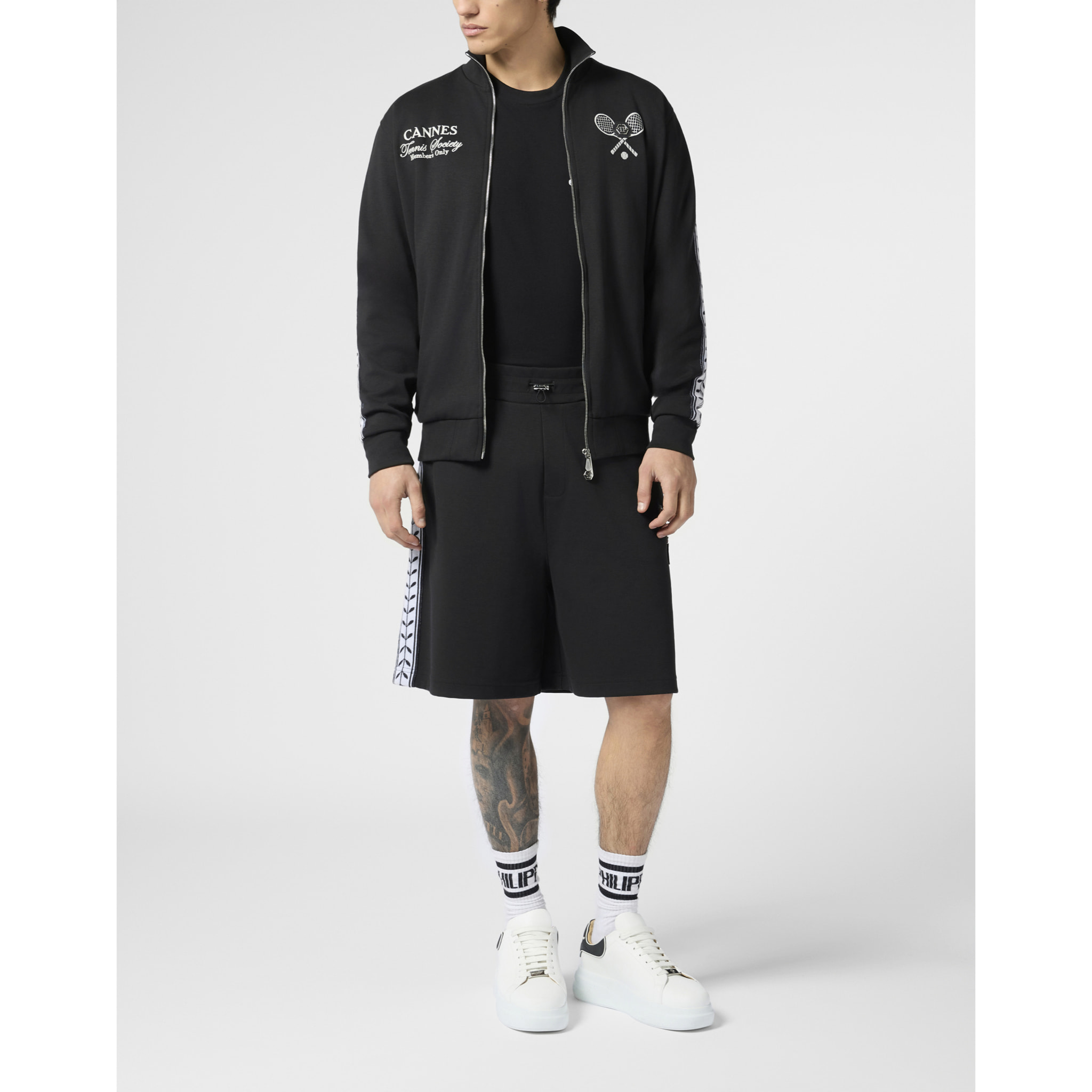 PHILIPP PLEIN Tracksuit Jacket Tennis Club
