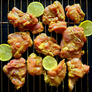 Araignée de poulet marinée thym-citron - 2,5kg - France