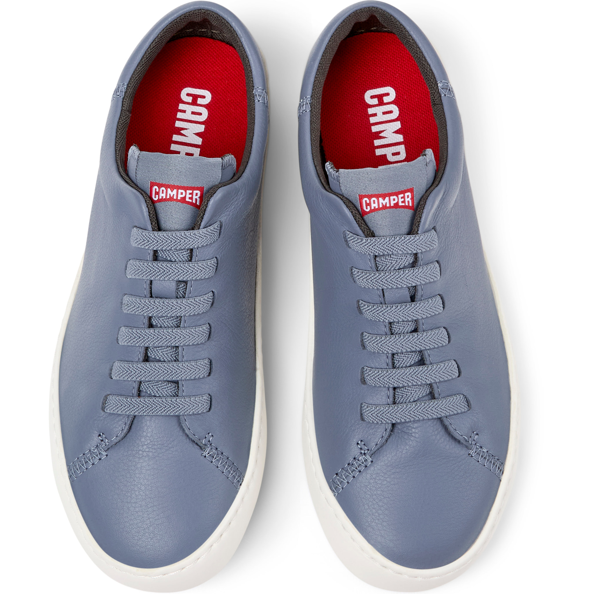 Zapatillas - CAMPER Peu Touring - Gris - Cuero liso