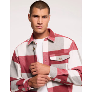 Sobrecamisa a Cuadros Rojo - Manem