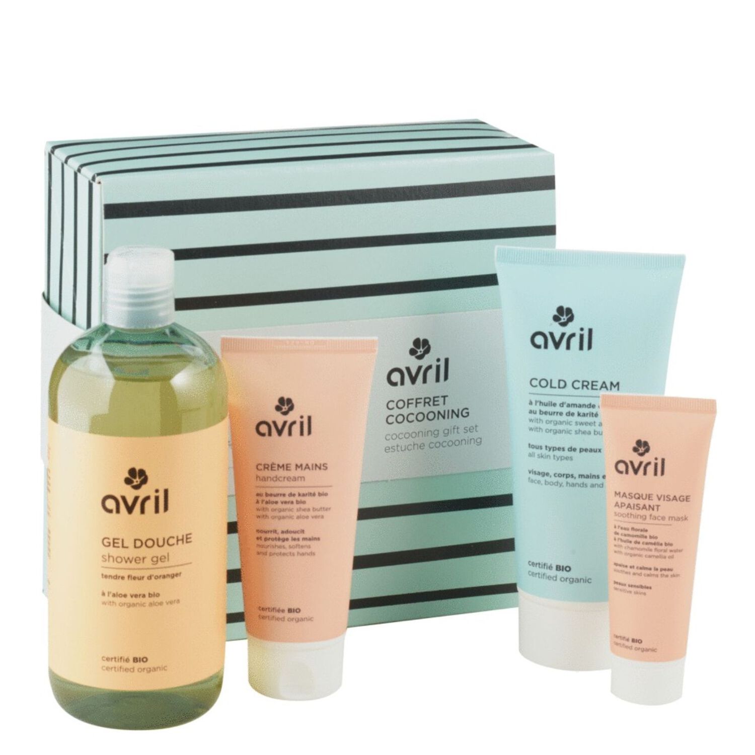 Cocooning - Coffret Gel Douche Fleur d'Oranger 500 ml + 3 Produits