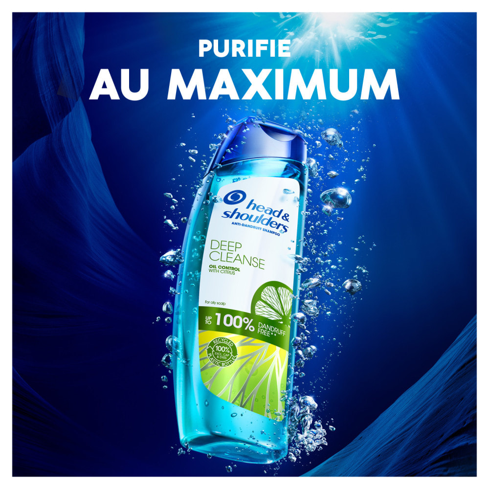 6 Shampoings Pure Intense Sébo-Régulateur 250ml - Head & Shoulders