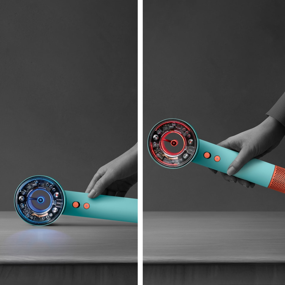 Phon Asciugacapelli Dyson Supersonic Nural™ (acquamarina/tangerine) | Ricondizionato