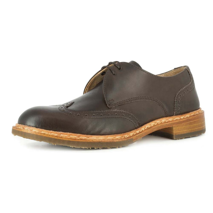 Zapatos S388 RESTORED SKIN CHESTNUT / CONCORD color Chestnut