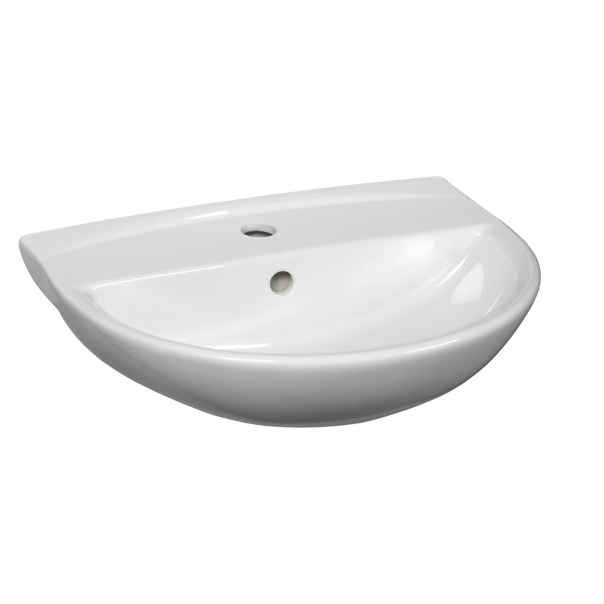 Lavabo S-Line Pro 49,5x38,5 cm trou central pour robinet (SIKOSSLPRO5038)