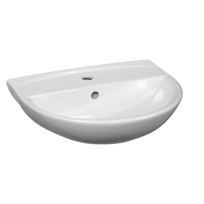 Lavabo S-Line Pro 49,5x38,5 cm trou central pour robinet (SIKOSSLPRO5038)