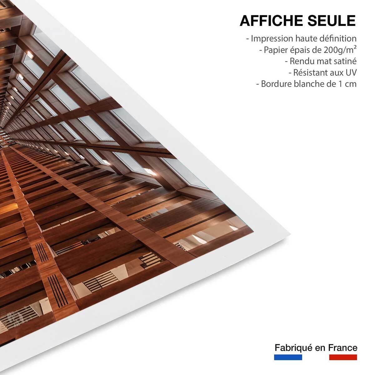 Affiche photo library in berlin - Affiche seule