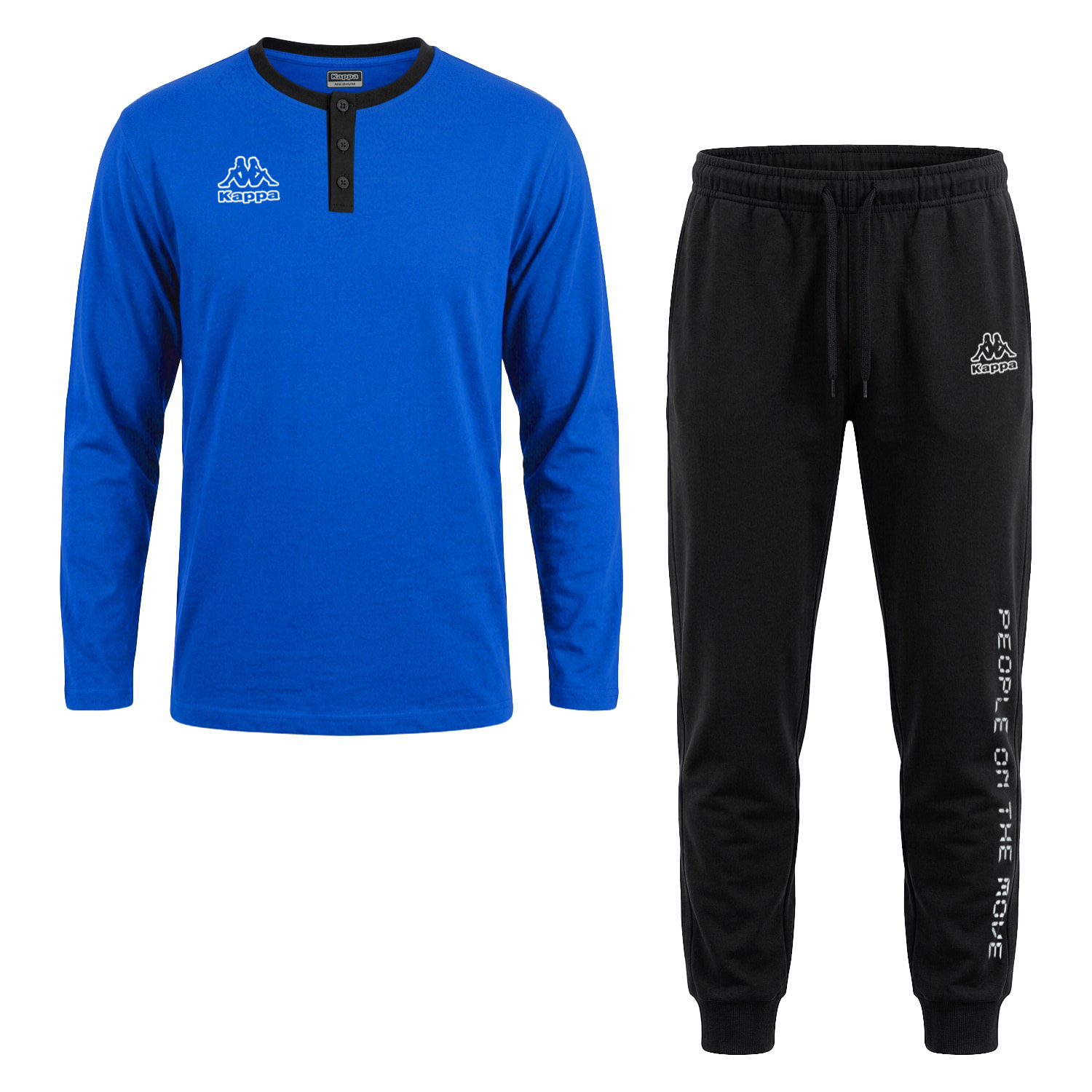 Pigiama Lungo Uomo KAPPA Cotone Leggero