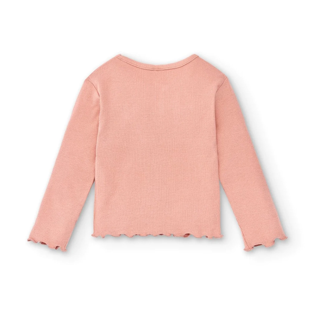 T-shirt Basic Rosa Per Bambina Con Messaggio