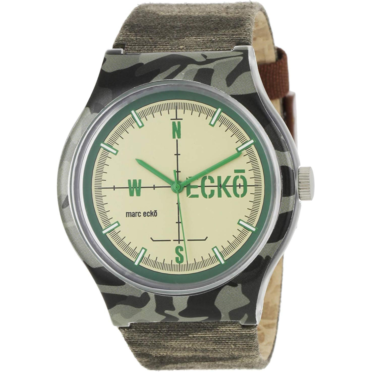 Reloj Marc Ecko E06509M1 Unisex Analogico Cuarzo con Correa de Nylon