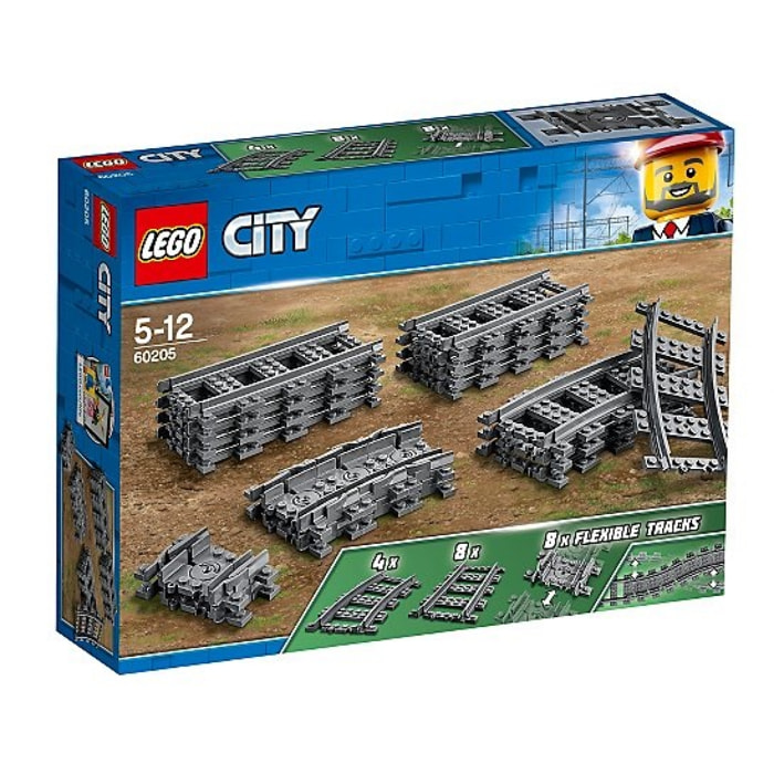 LEGO CITY TRENI 60205 - BINARI