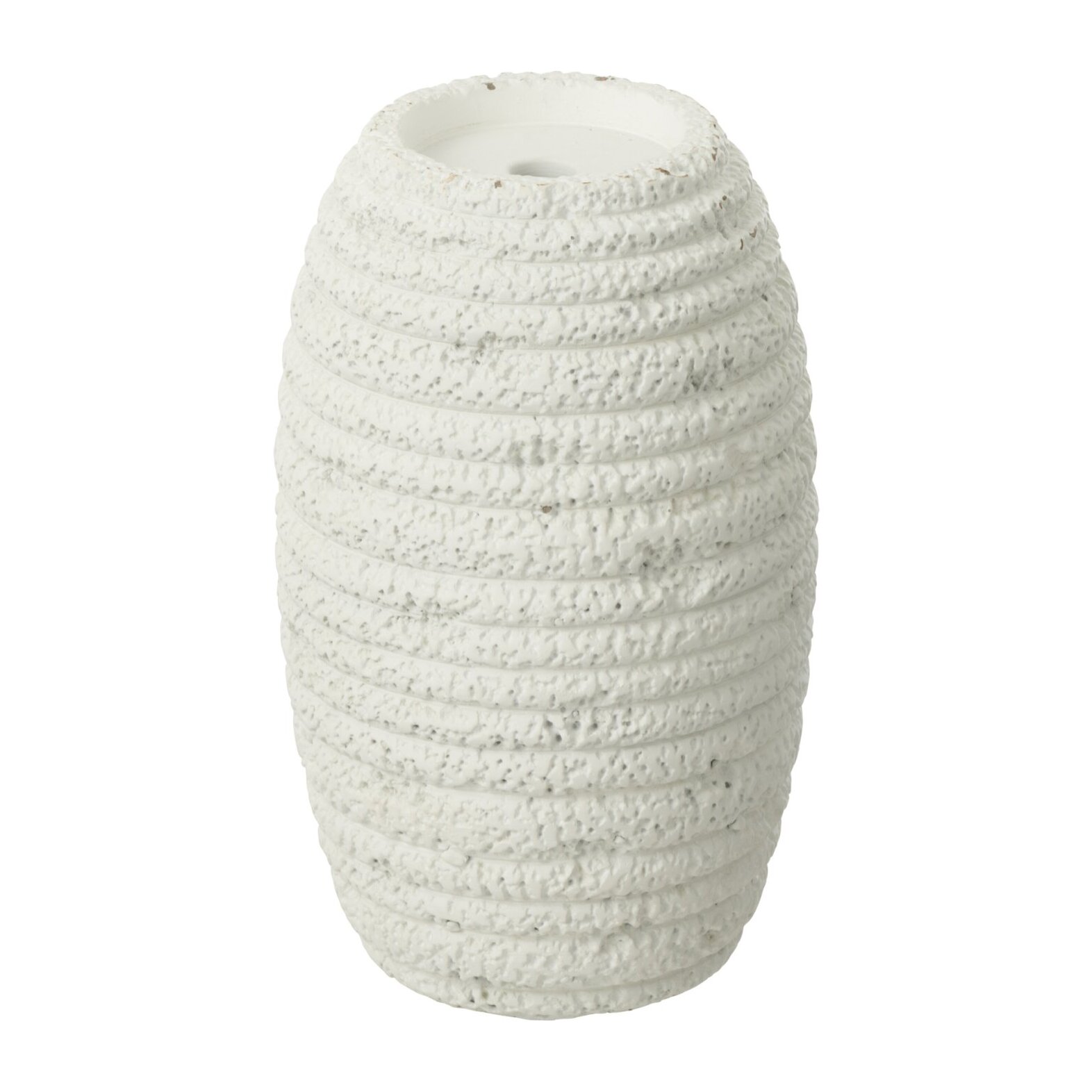 J-Line Chandelier Creta Etroit Ciment Blanc