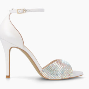 SANDALIAS DE NOVIA BLANCAS YAMAE