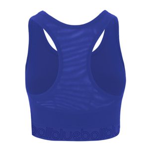 SUJETADOR DEPORTIVO NATURAL PARA MUJER BLUEBALL EN AZUL