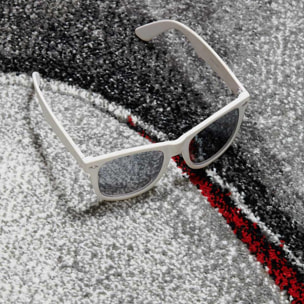 Tapis moderne Tavo avec motif de gouttes d'eau