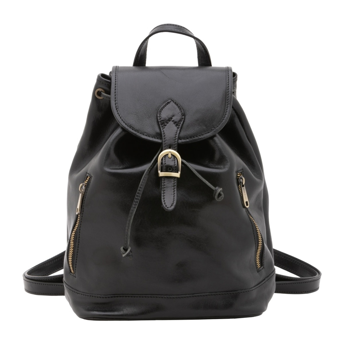 Borsa a spalla da donna - Modello False - 100% pelle artigianale - 25.0 x 32.0 x 14.0 cm
