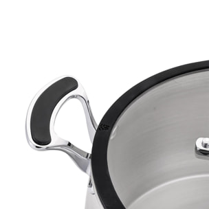 Couscoussier - acier inoxydable 18/8 - argenté