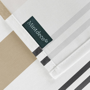 Nappe imprimée anti-tâches JUNIPER BEIGE