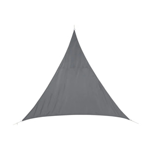 Voile d'ombrage triangulaire Curacao Ardoise