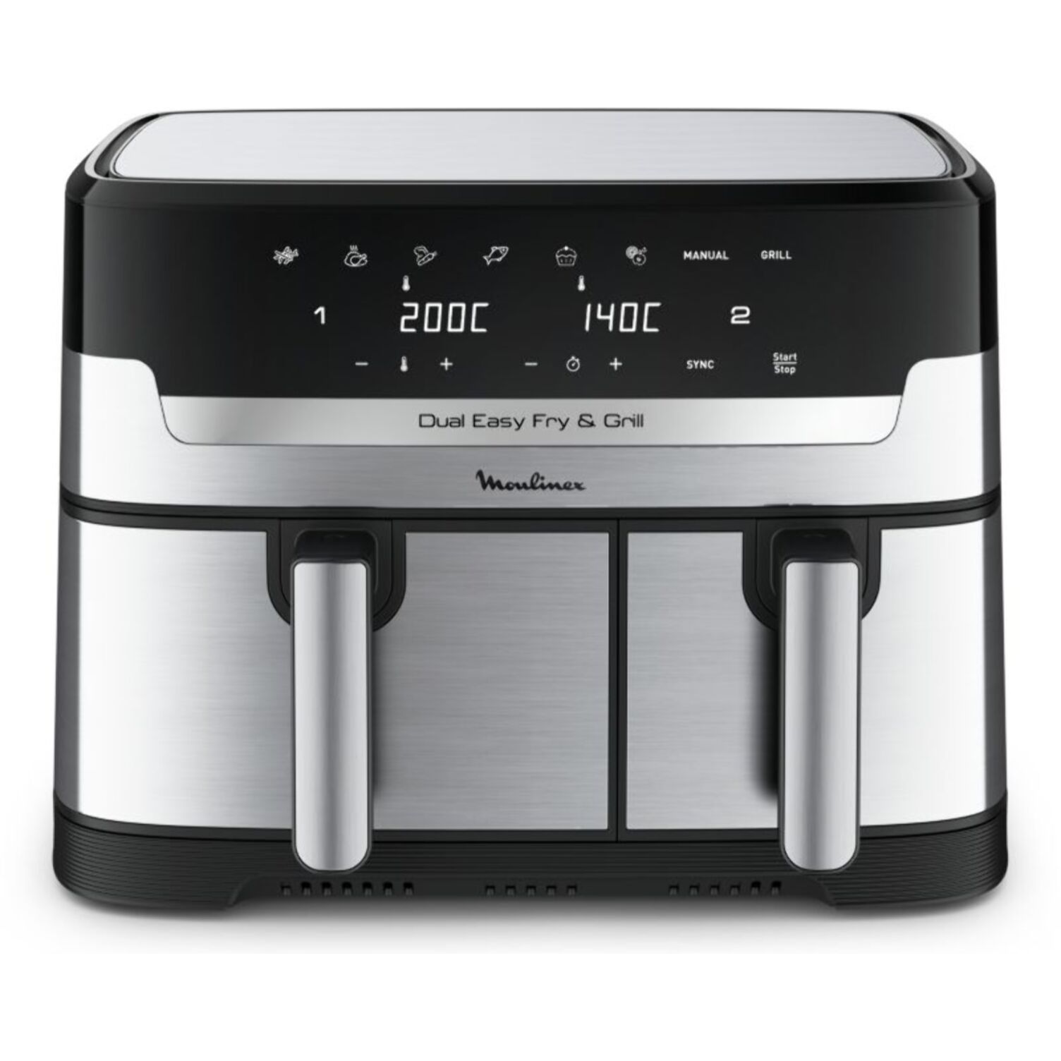 Friteuse sans huile MOULINEX Easy Fry and Grill Dual XXL 8,3L  EZ905D20