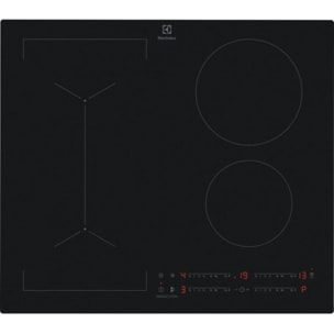 Plaque induction ELECTROLUX EIV63443CT SaphirMatt SE- Anti-rayures et Zone Flex
