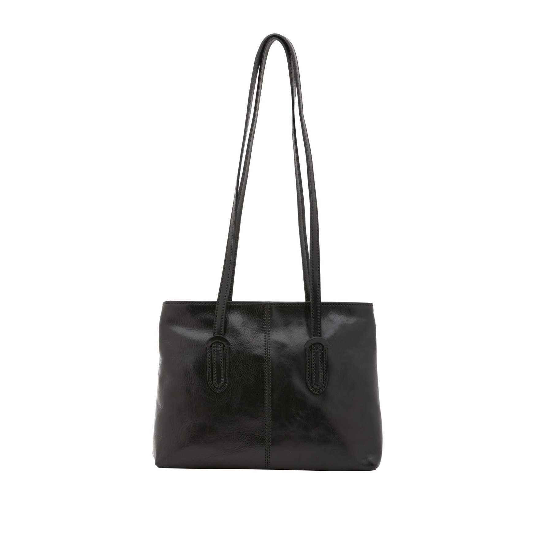 Borsa a spalla da donna - Modello False - Vera pelle - 23.0 x 30.0 x 12.0 cm