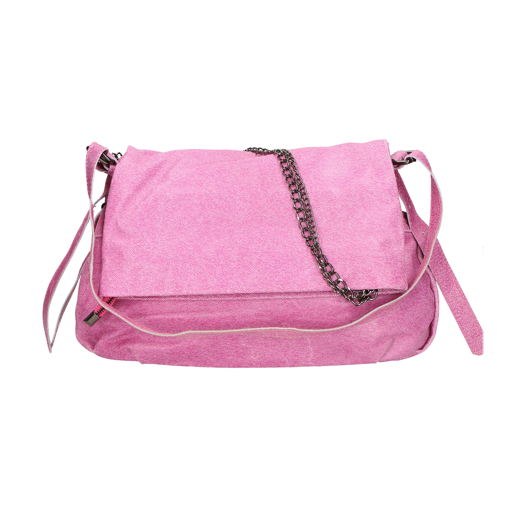 Borsa a tracolla da donna In Vera pelle Made in Italy 40x24x11 cm