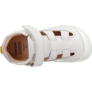 Sandalias Niño de la marca GEOX  modelo B STEPPIEUP BOY BLANCO