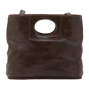 Borsa a tracolla  da donna In Vera pelle Made in Italy 28x33x10 cm