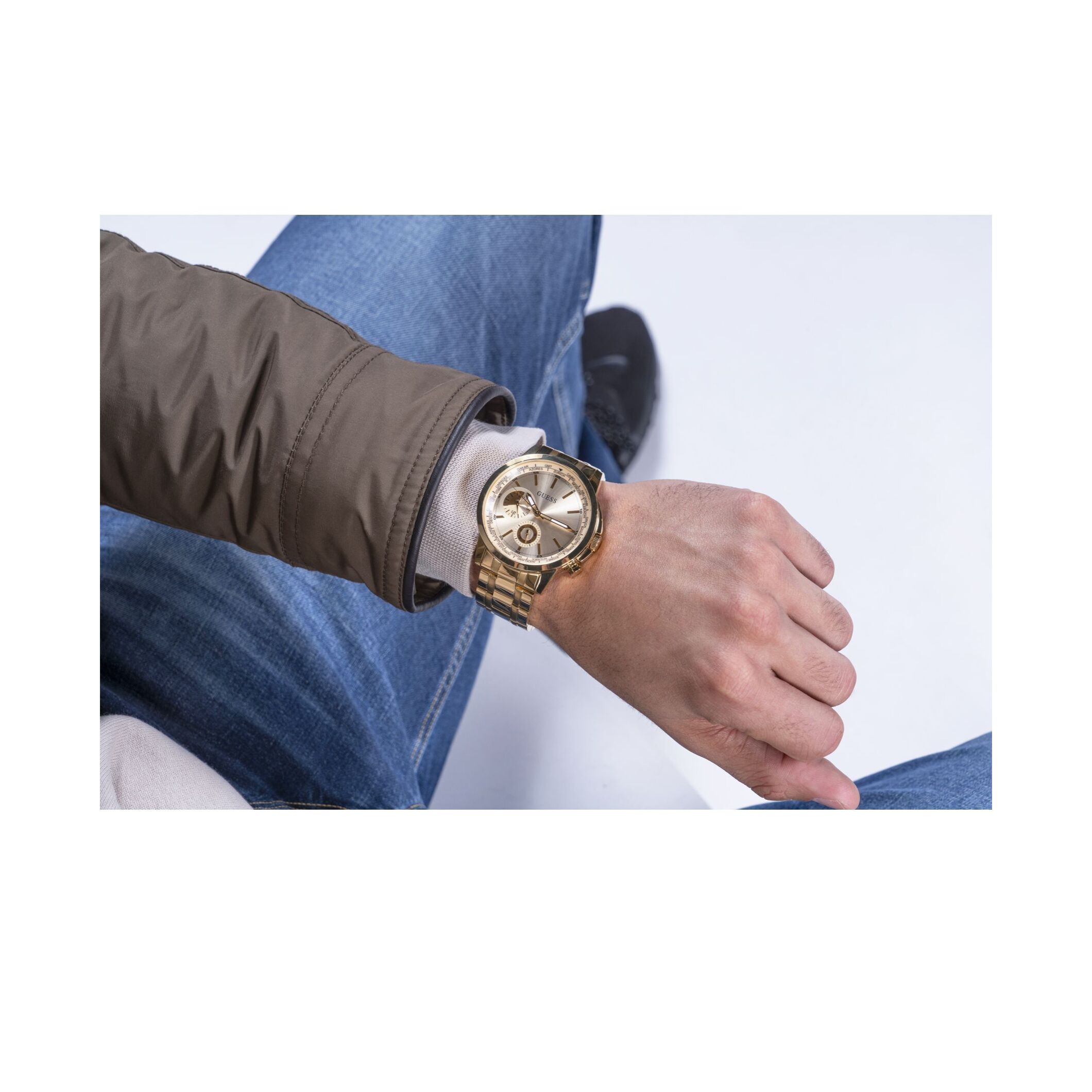 Guess Orologio Analogico Al Quarzo Spec