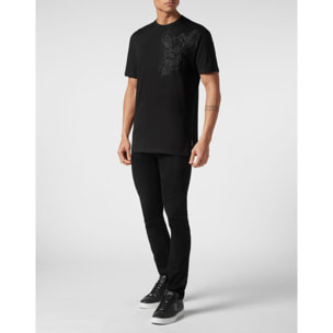 PHILIPP PLEIN T-Shirt Round Neck SNAKE