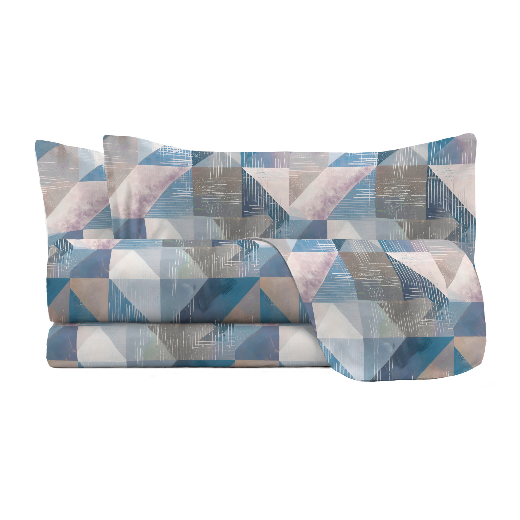 COMPLETO LETTO RIVER MATRIMONIALE SEPIK BLUE