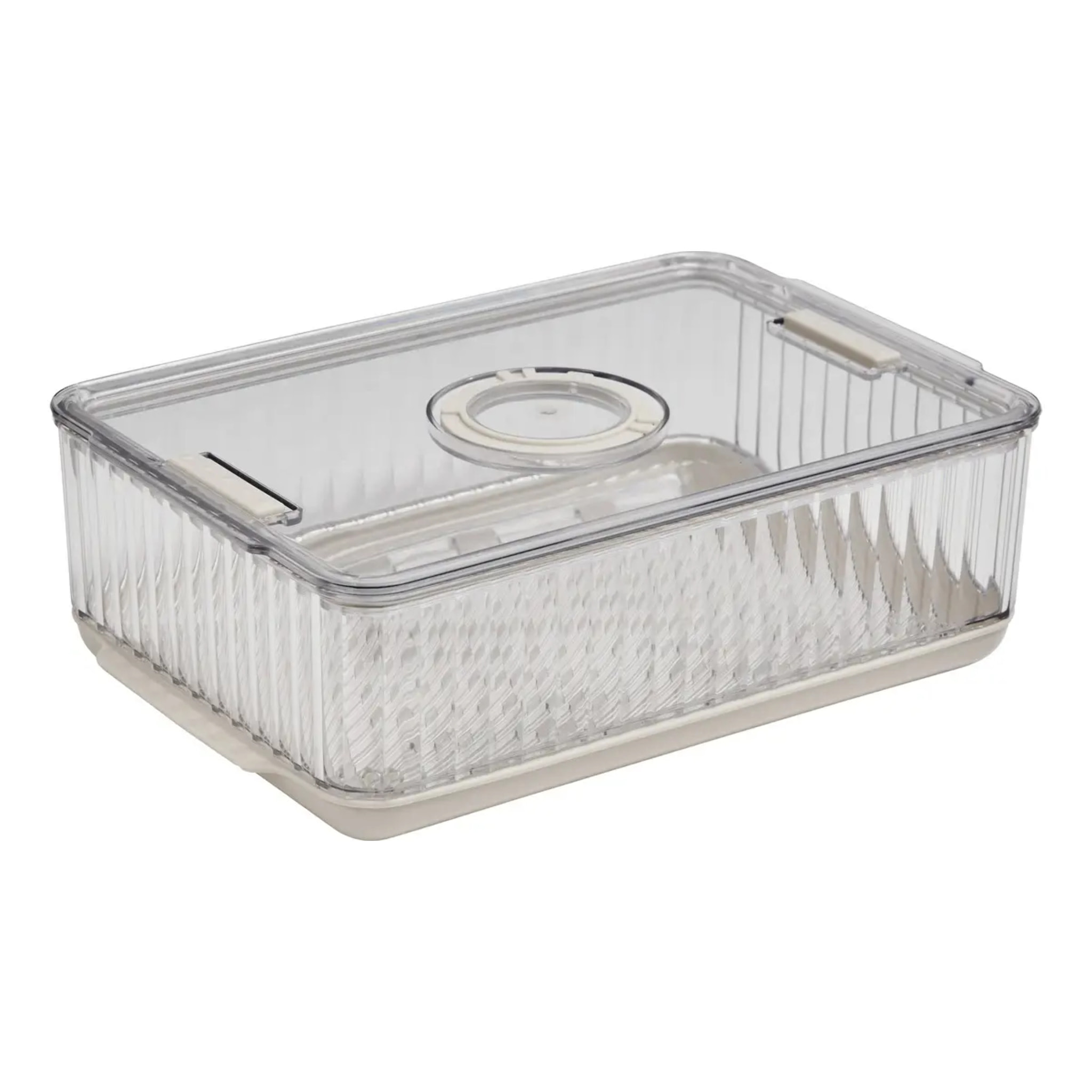 Organiseur réfrigérateur Streaks transparent