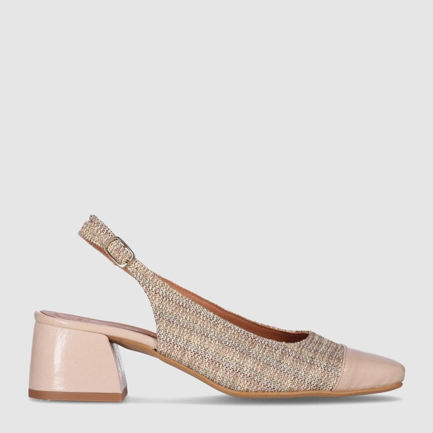 Zapatos de Tejido - Multicolor - Tacón: 3 cm