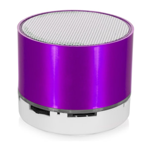 Altavoz compacto Viancos Bluetooth 3.0 de 3W, con luz led, manos libres y radio FM.