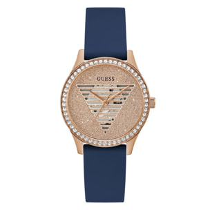 Reloj Guess GW0530L3 Mujer Analogico Cuarzo con Correa de Silicona