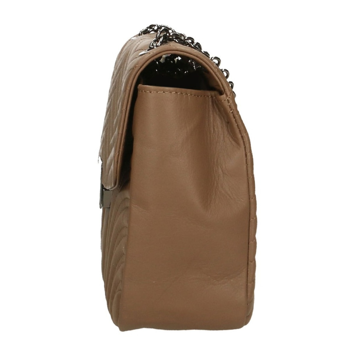 Borsa a tracolla donna - Modello Erisma - Vera pelle - 28.0 x 20.0 x 8.0 cm