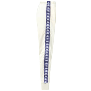 Kappa - Pantaloni Donna Bianco - 222 BANDA WRASTORIA GRAPHIKTAPE