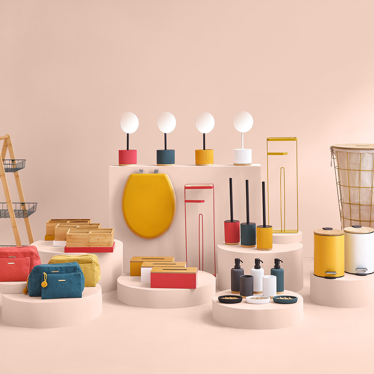 Porte-savon Blanc Modern Color