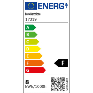 Bombilla GU10 LED 8W 4000K 38° DIMABLE