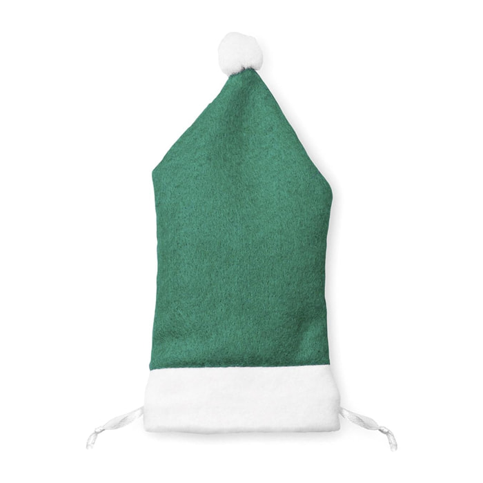 DAM Custodia per smartphone dal design originale del cappello di Babbo Natale 819 cm. Colore verde