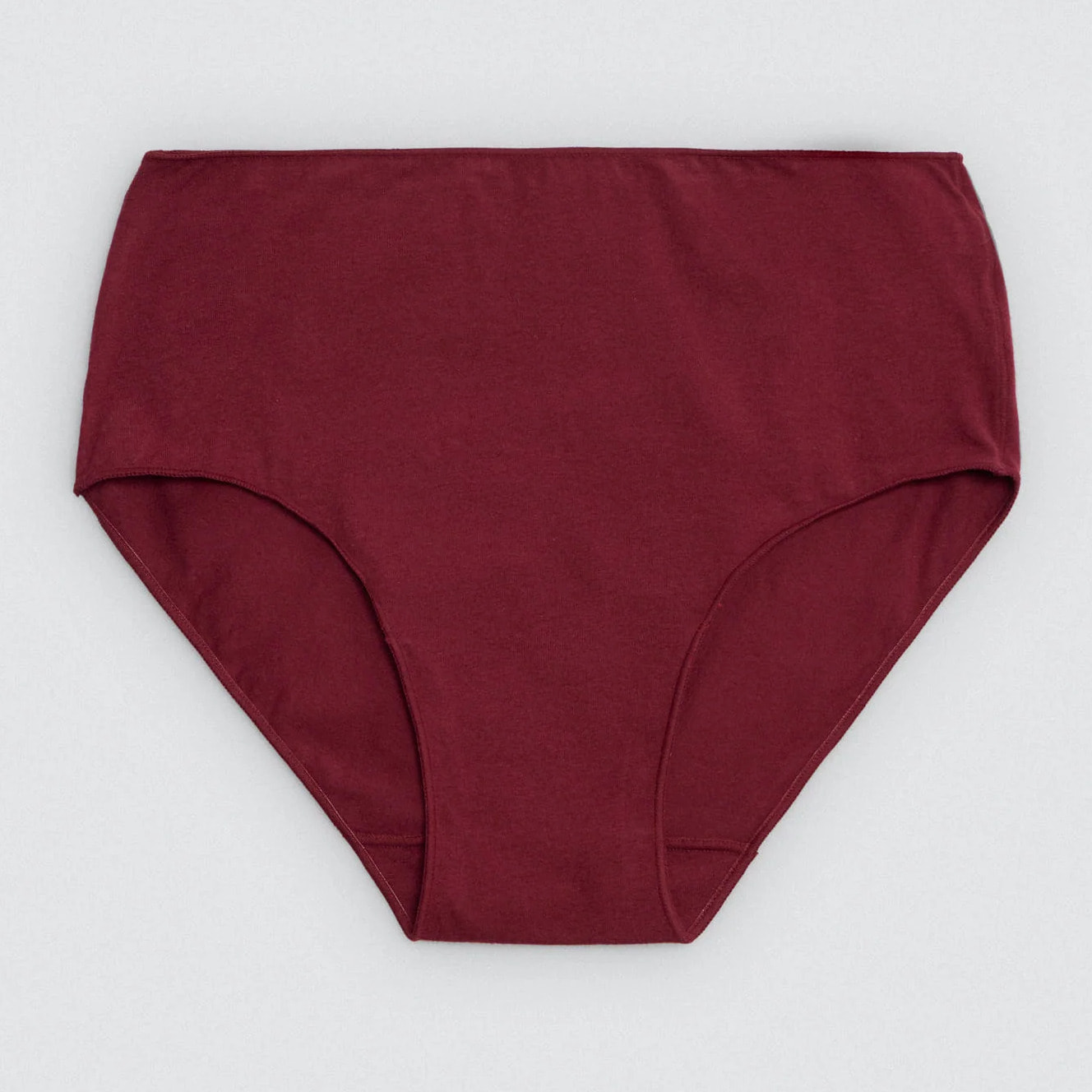 Confezione da 4 mutandine basicohe a vita alta in cotone