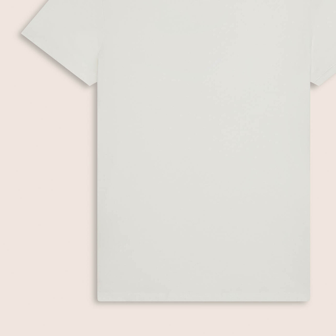 T-shirt in cotone Supima con logo in paillettes bicolore