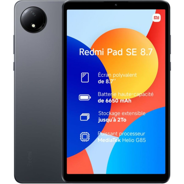 Tablette Android XIAOMI Pack Redmi Pad SE 64Go + Coque