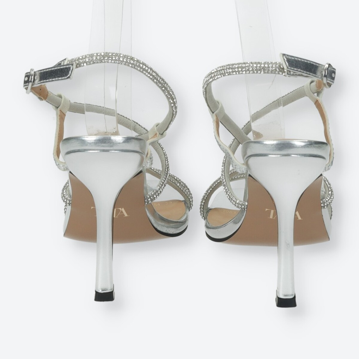 Sandali Donna Tata Italia Argentato