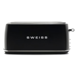 Grille-pain SWEISS baguette vintage noir GRV9