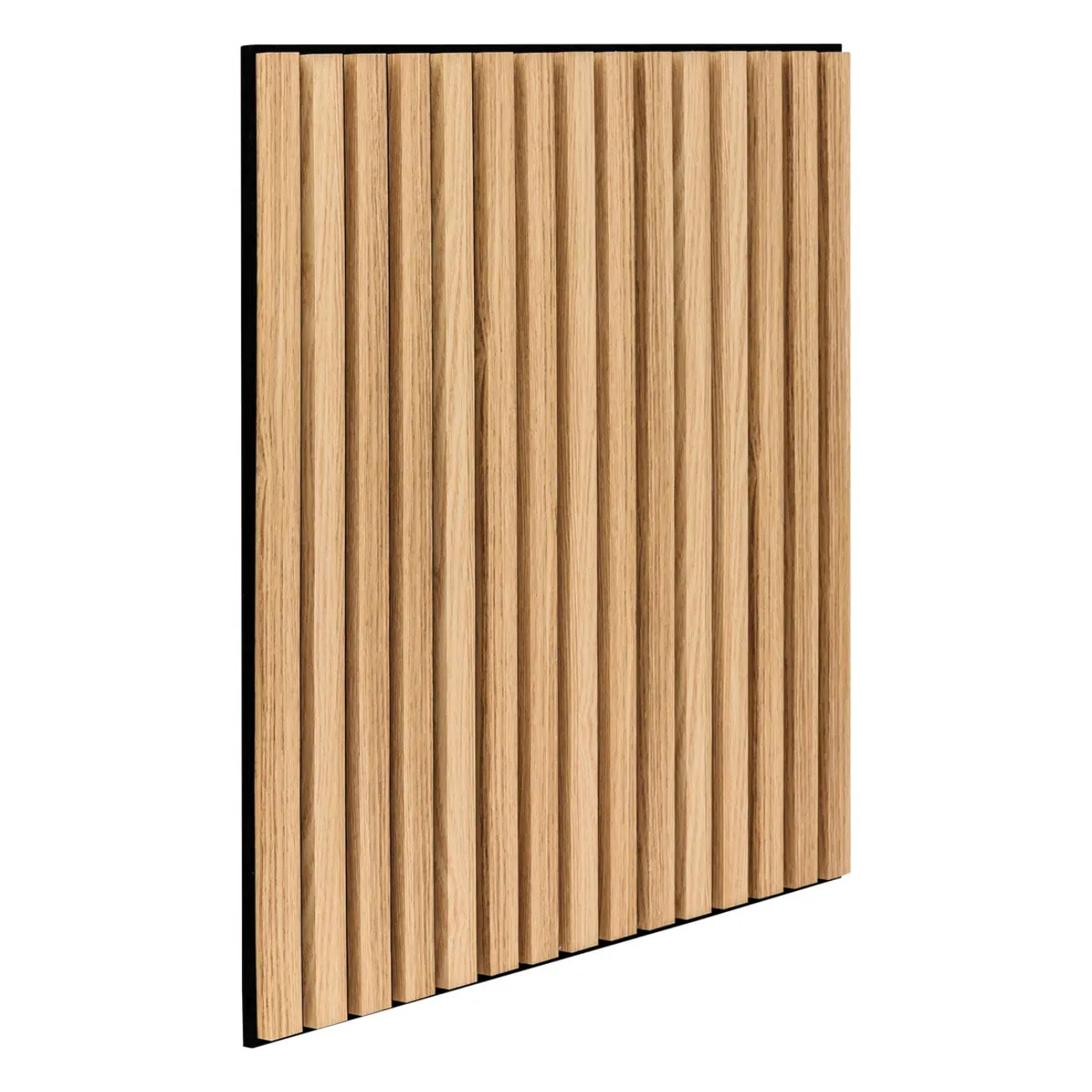 Panneau décoratif mural Colva beige fond noir 60x60cm